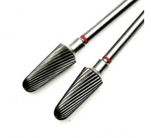 Фреза ТВС "закругленный конус", оранжевая насечка, d-6.0mm (ФКЗ 060-М)