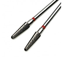 Фреза ТВС "закругленный конус", оранжевая насечка, d-4.0mm (ФКЗД 040-М)