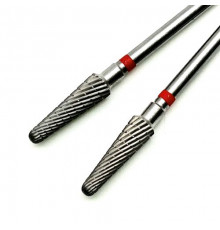 Фреза ТВС "закругленный конус", оранжевая насечка, d-4.0mm (ФКЗДС 040-М)