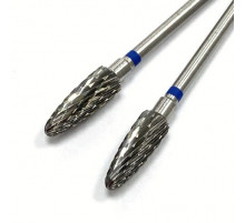 Фреза ТВС "кукуруза", синяя насечка, d-5.0mm (ФПД 050-C) 