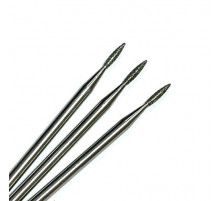 Фреза алмазная "пламя" 014 синяя