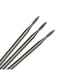 Фреза алмазная "пламя" 014 синяя