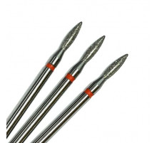 Фреза алмазная "пламя" 021 оранжевая