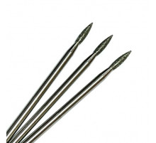 Фреза алмазная "пламя" 021 синяя