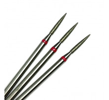 Фреза алмазная "игла" 014 красная