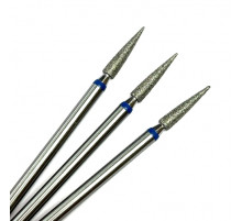 Фреза алмазная "игла" 023 синяя