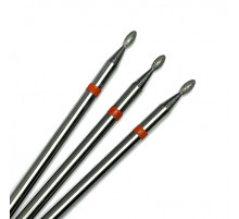 Фреза алмазная "эллипс/олива" 016 оранжевая