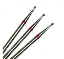 Фреза алмазная "шар" 012 красная