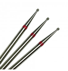 Фреза алмазная "шар" 012 красная