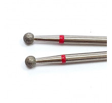 Фреза алмазная "шар" 031 красная