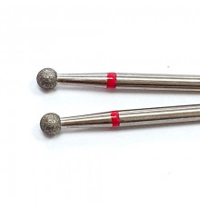 Фреза алмазная "шар" 031 красная