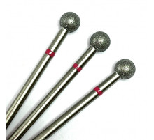 Фреза алмазная "шар" 050 красная