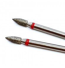 Фреза алмазная "пуля" 023 красная