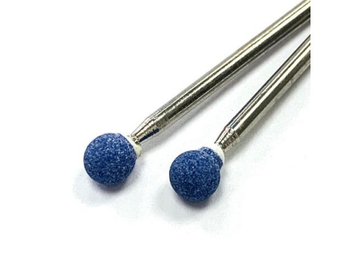 Корундовая фреза "шар" синяя, D=5 мм