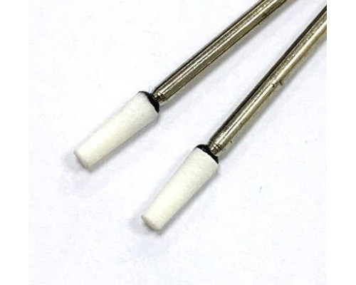 Корундовая фреза "усеченный конус" белая, D=3 мм