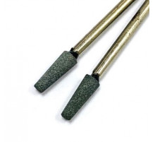 Корундовая фреза "усеченный конус" серая, D=3 мм