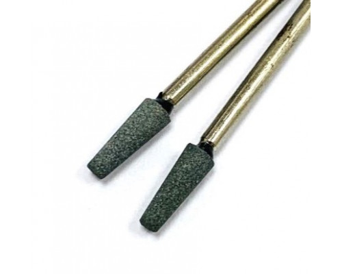 Корундовая фреза "усеченный конус" серая, D=3 мм