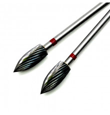 Фреза ТВС "пламя", красная насечка, d-5.0mm