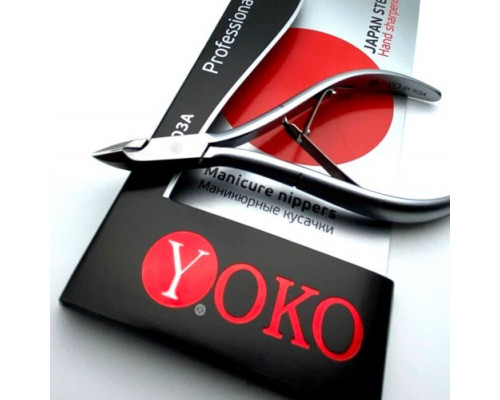 Кусачки для кутикулы "Yoko SK 003A" - 7мм (низкая пятка)