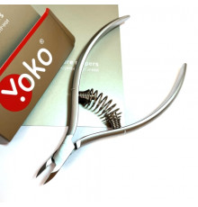 Кусачки для кутикулы "Yoko SK 017A" - 7мм (низкая пятка)