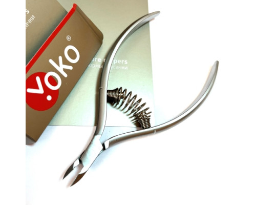 Кусачки для кутикулы "Yoko SK 017A" - 7мм (низкая пятка)