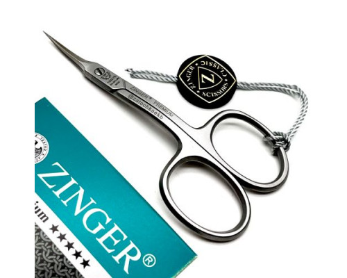 Ножницы "Zinger Premium 1303-70PB" изогнутые с нашей заточкой